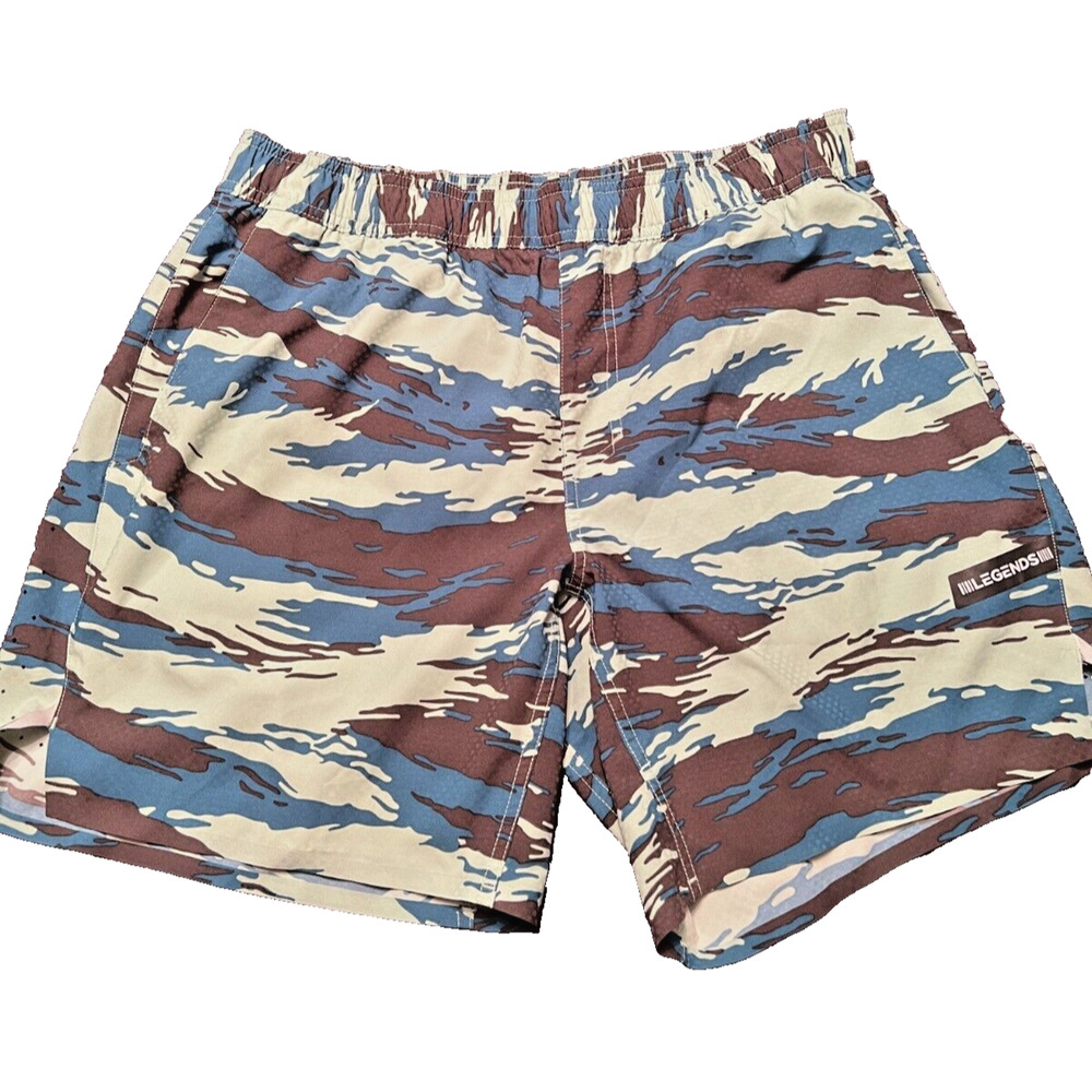 Legends Luka Shorts Mens Large Vented Unlined 5" Inseam Pockets Training